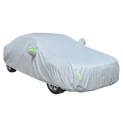 Abdeckplane für Auto weiss