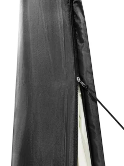 Abdeckplane für Doppel-Sonnenschirm 460 x 270 cm schwarz