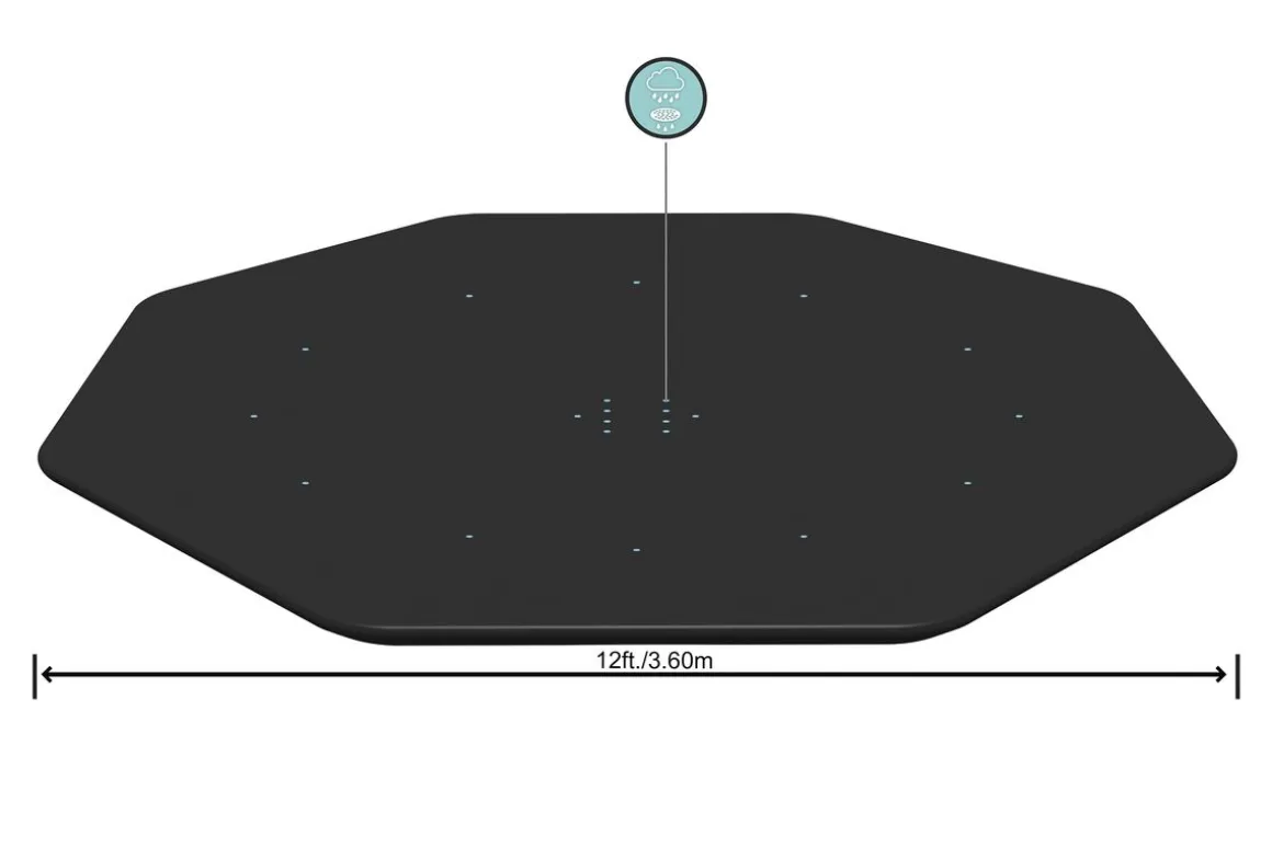 Abdeckplane für Pool 396 cm