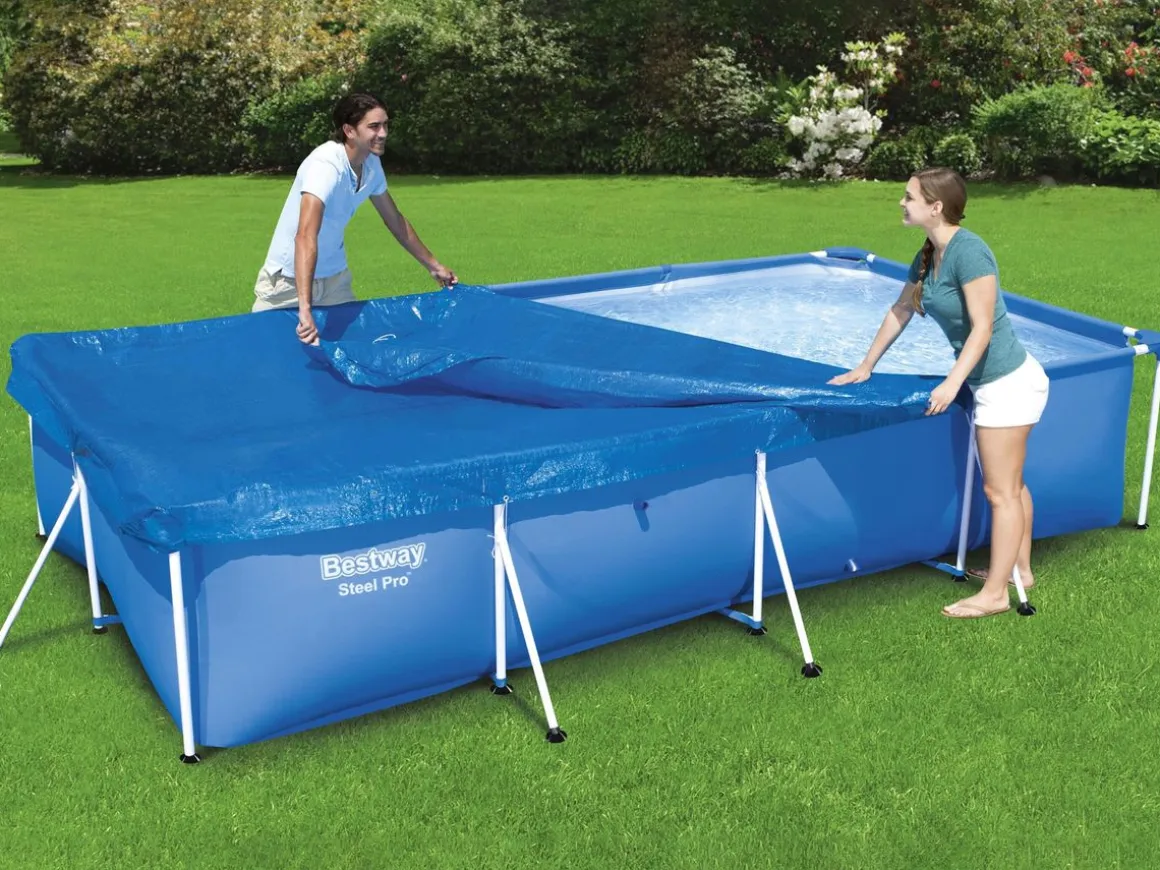Abdeckplane für Pool 400 x 211 cm