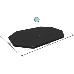 Abdeckplane für Pool 305 x 200 x 84 cm