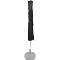 Abdeckplane für Sonnenschirm 350 cm schwarz