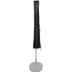 Abdeckplane für Sonnenschirm 300 cm schwarz