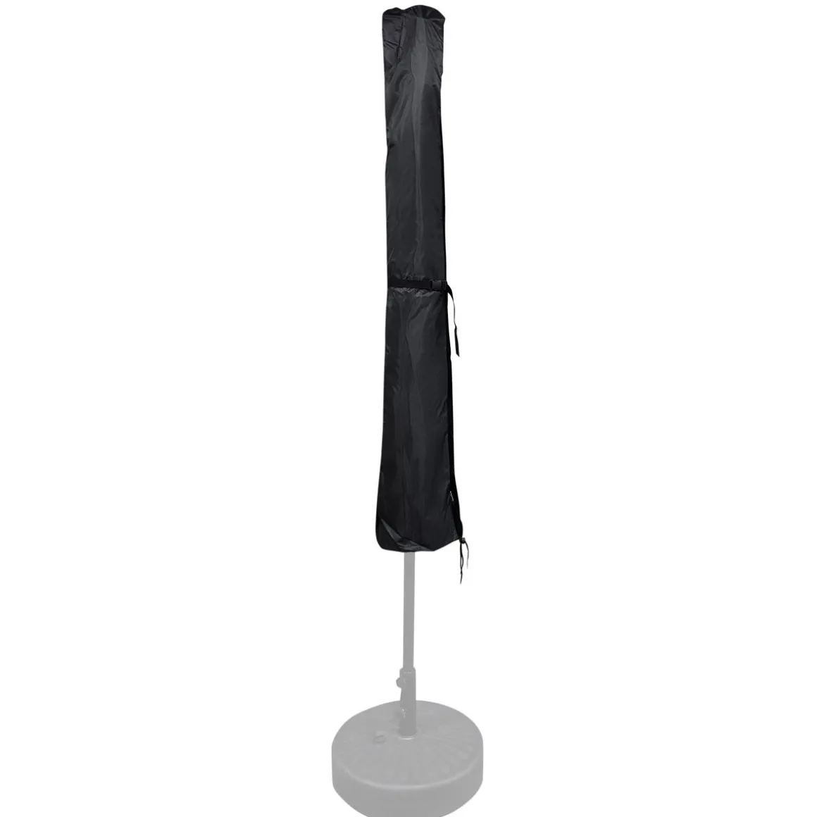 Abdeckplane für Sonnenschirm 300 cm schwarz
