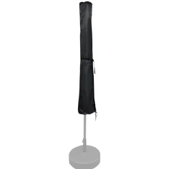 Abdeckplane für Sonnenschirm 300 x 200 cm schwarz