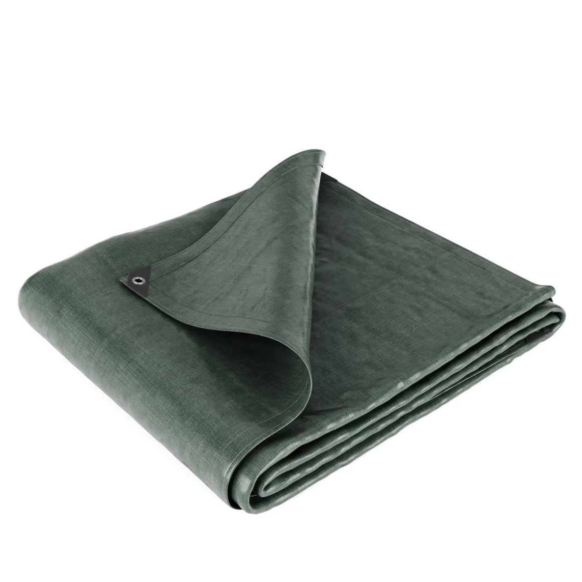 Abdeckplane PE 200g/m2 grün 2 x 2 m