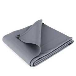 Abdeckplane PVC 450g/m2 grau 1.5 x 6 m