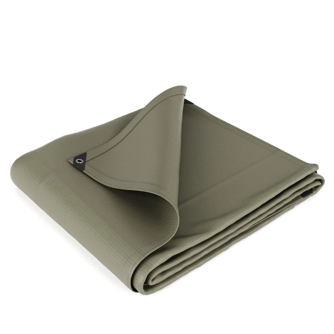 Abdeckplane PVC 450g/m2 olive 2 x 3 m