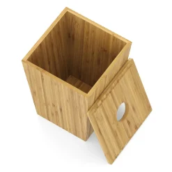 Abfalleimer Bambus 6L