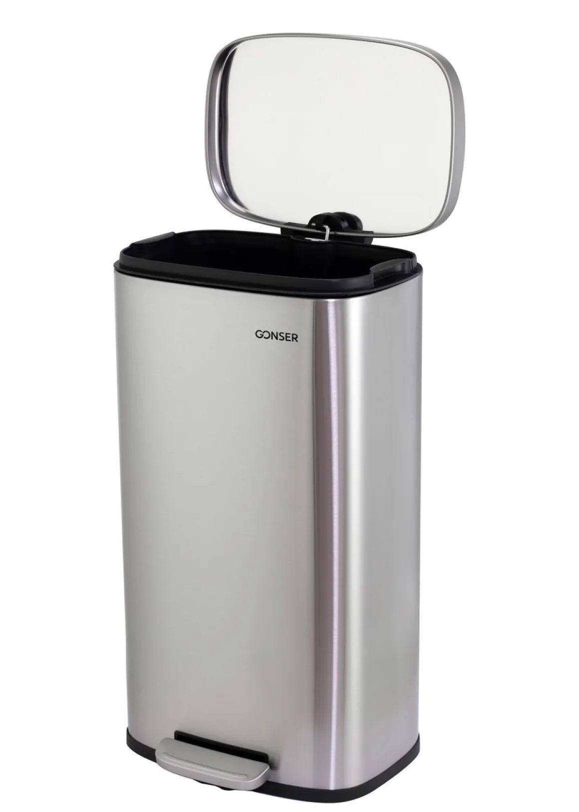 Abfalleimer Edelstahl 30L