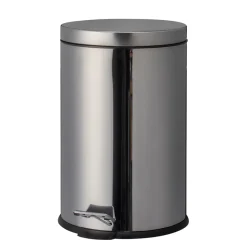 Abfalleimer Edelstahl 20L silber