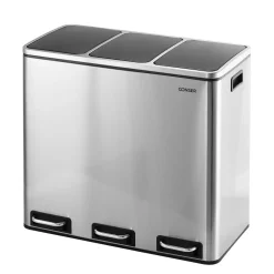 Abfalleimer 3 Fächer 54L
