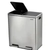 Abfalleimer 2 Fächer 60L