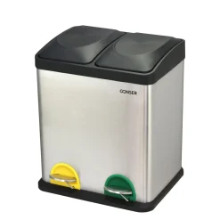 Abfalleimer 2 Fächer 30L