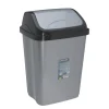 Abfalleimer 10L anthrazit/schwarz