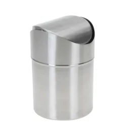 Abfalleimer 1.35L silber