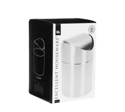 Abfalleimer 1.35L silber