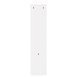 Abfalleimer Metall 3 Fächer 51L weiss