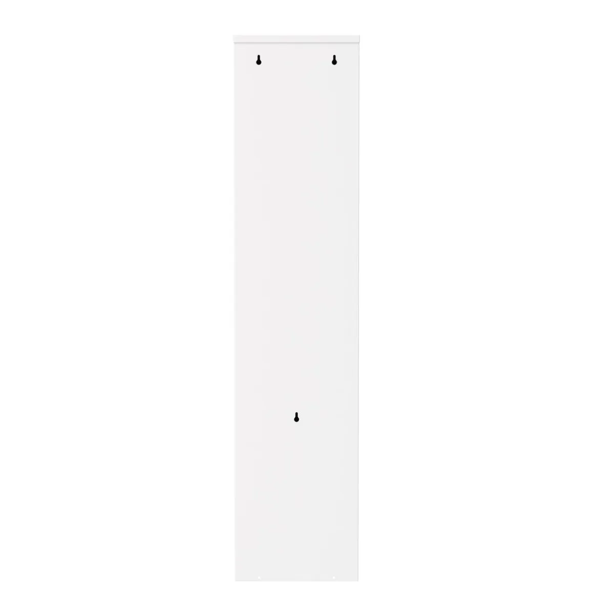 Abfalleimer Metall 3 Fächer 51L weiss