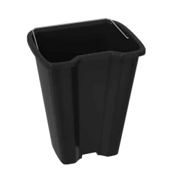 Abfalleimer Metall 2 Fächer 34L weiss