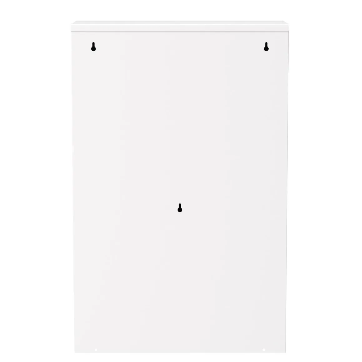 Abfalleimer Metall 4 Fächer 68L weiss