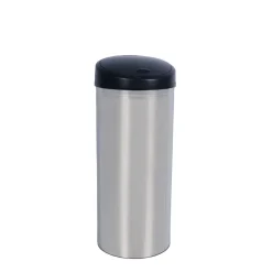Abfalleimer mit Sensor 60L chrom