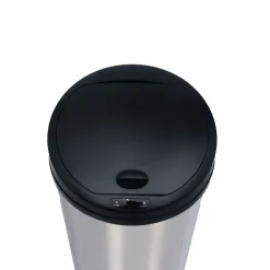Abfalleimer mit Sensor 60L chrom