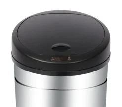 Abfalleimer mit Sensor 30L chrom