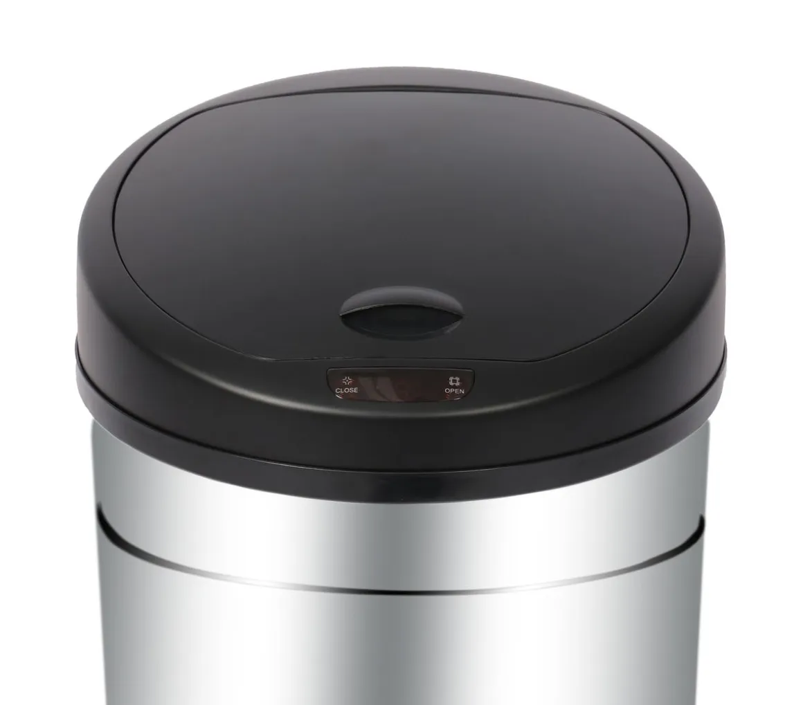 Abfalleimer mit Sensor 30L chrom
