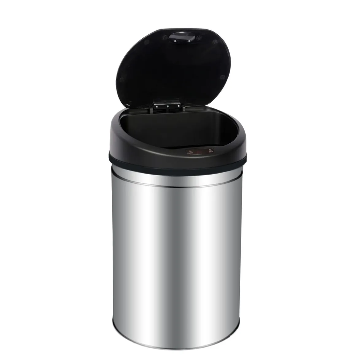 Abfalleimer mit Sensor 30L chrom