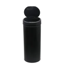 Abfalleimer mit Sensor 60L schwarz