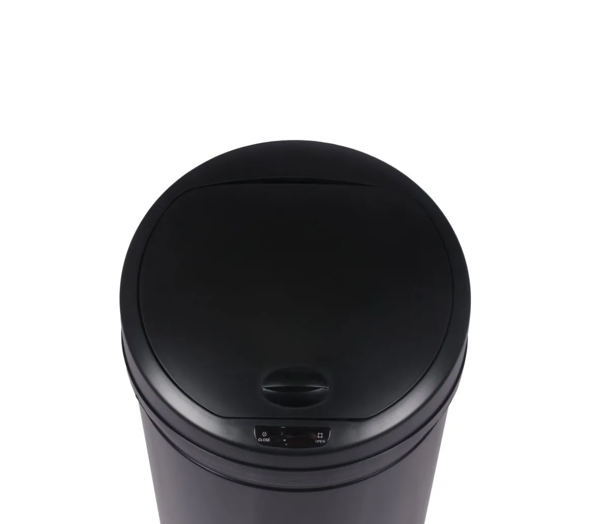Abfalleimer mit Sensor 60L schwarz