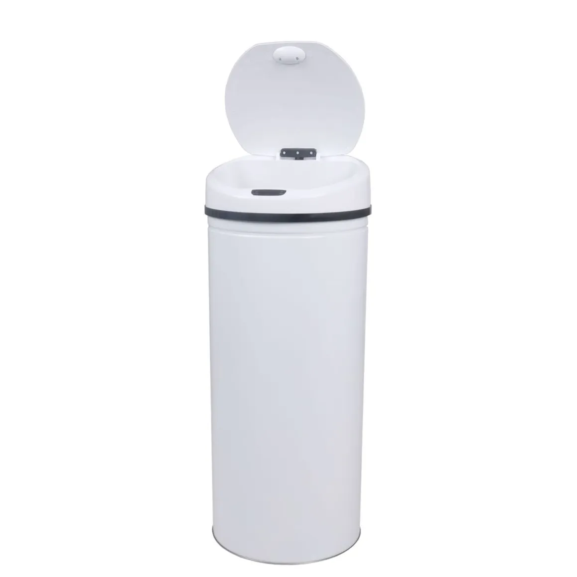Abfalleimer mit Sensor 60L weiss