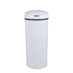 Abfalleimer mit Sensor 60L weiss