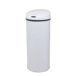Abfalleimer mit Sensor 60L weiss