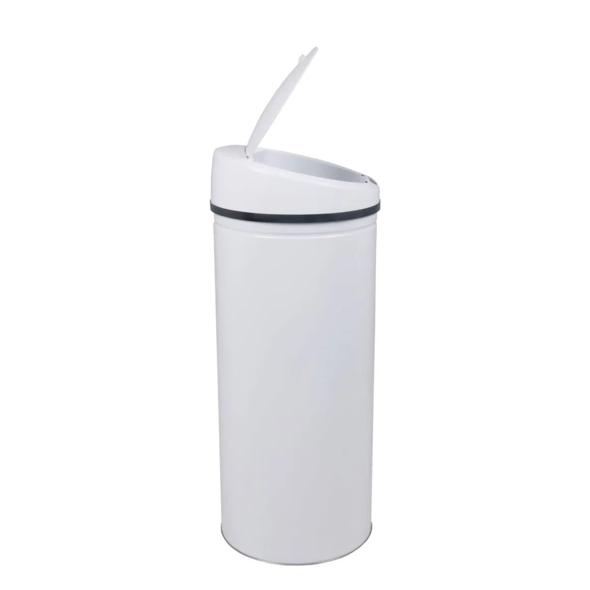 Abfalleimer mit Sensor 60L weiss