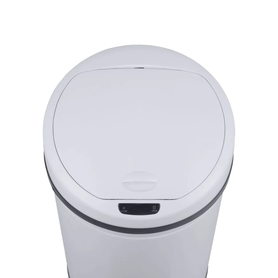 Abfalleimer mit Sensor 60L weiss
