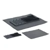 Abtropfgestell mit Matte 40 x 16 cm grau
