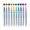 Acrylmarker Set Metallic 10-teilig bunt