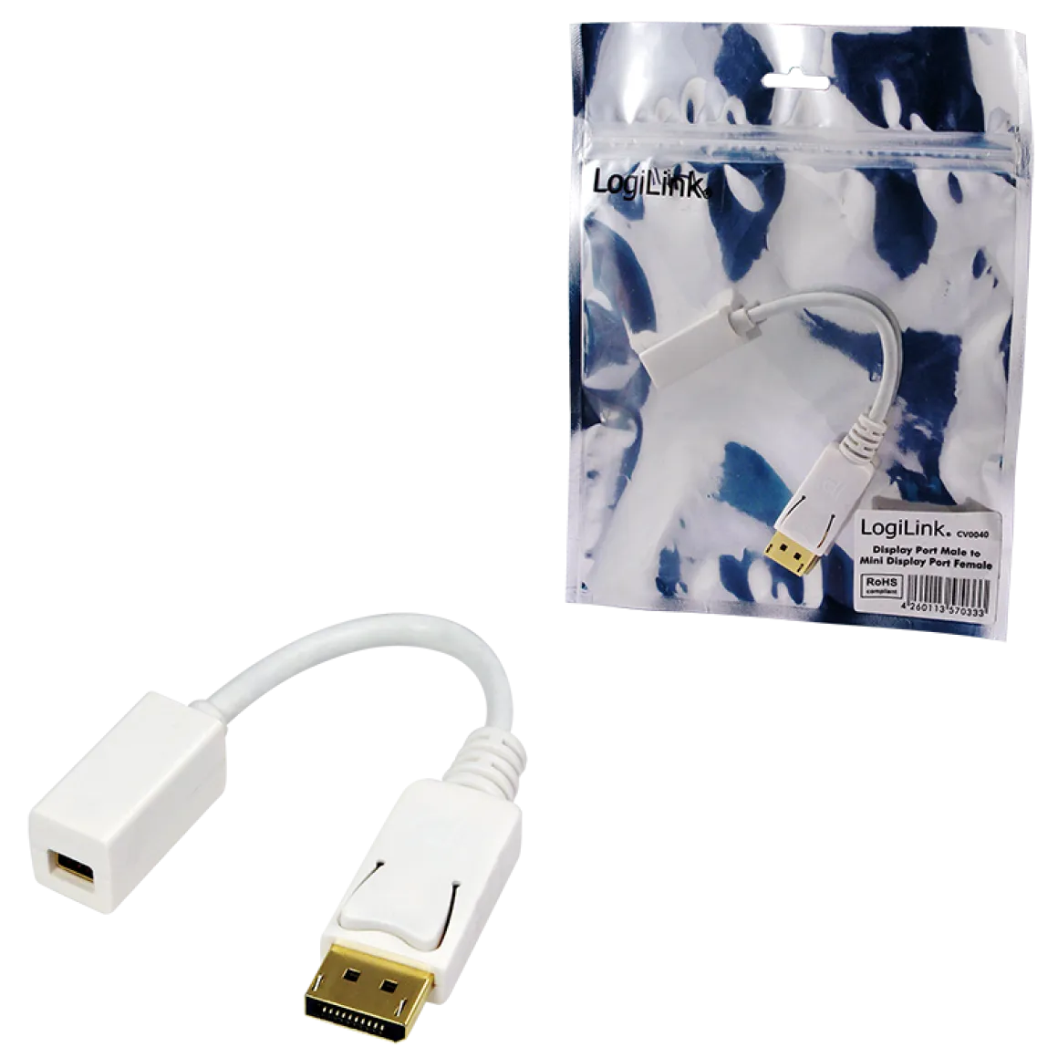 Adapter DisplayPort to Mini DisplayPort