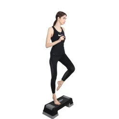 Aerobic Stepper schwarz/grau