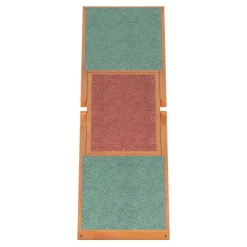Agility Hundewippe 179 x 30 cm natur/grün/rot
