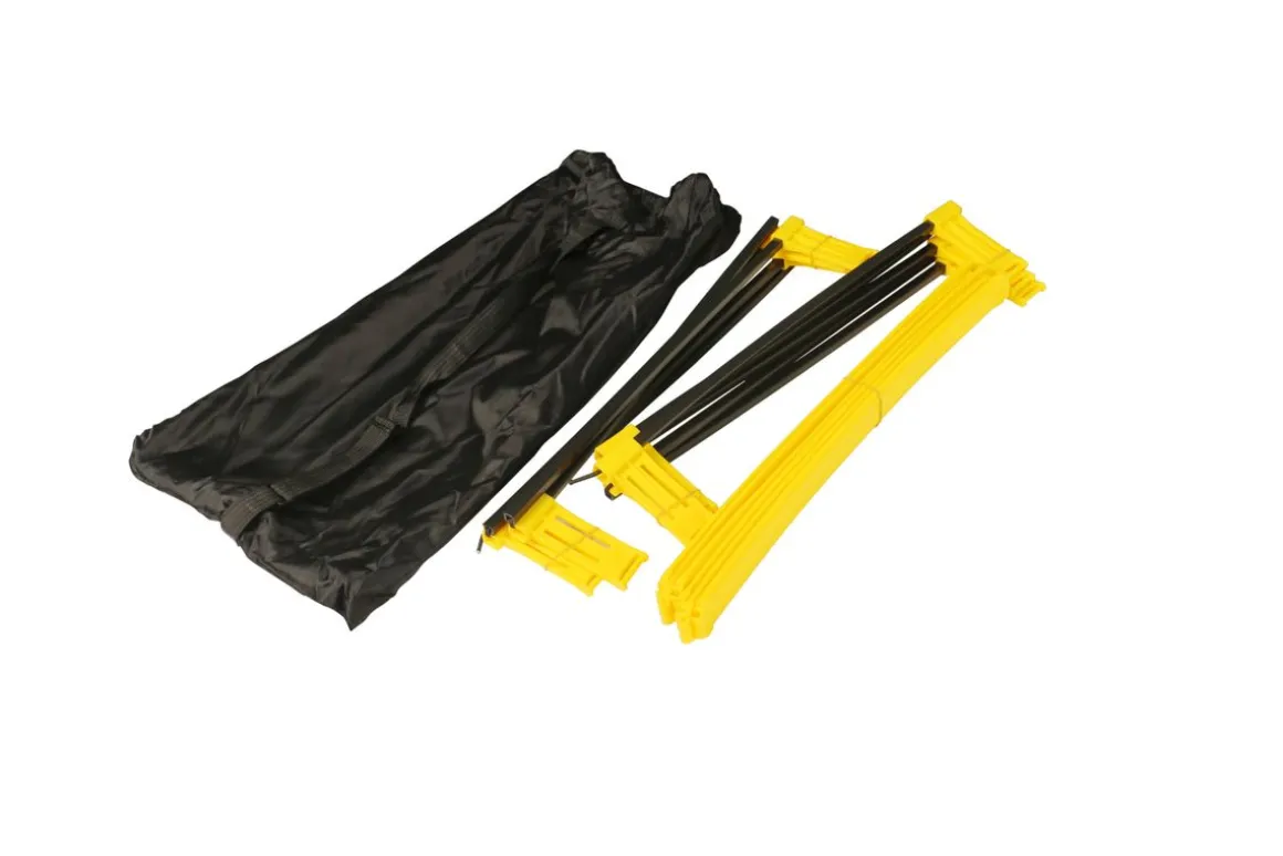 Agility Leiter Fitness schwarz/gelb