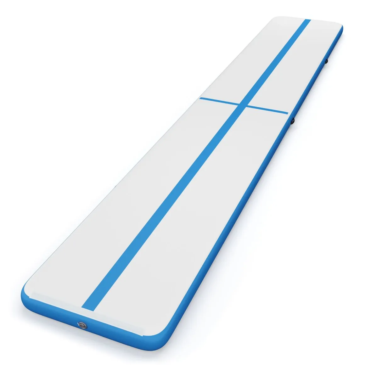 Airtrack Gymnastikmatte 6 m blau