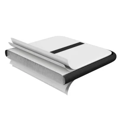 Airtrack Gymnastikmatte 3 m schwarz