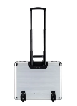 Aktenkoffer Trolley silber