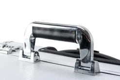 Aktenkoffer Trolley silber