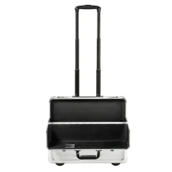 Aktenkoffer Trolley silber