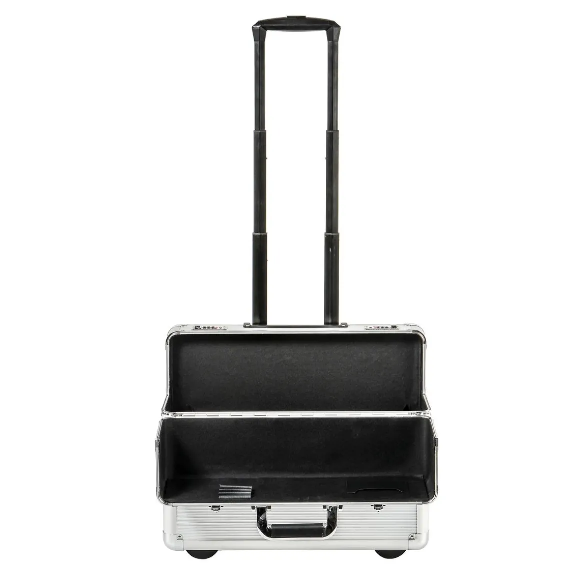 Aktenkoffer Trolley silber