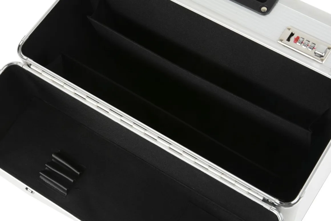 Aktenkoffer Trolley silber